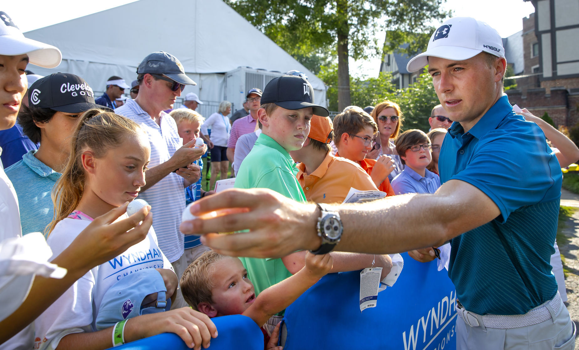 Wyndham Championship Round 1